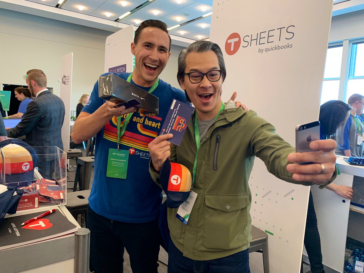 tsheets's tweet image. Congratulations on winning our #GetConnectedEDM raffle, Erich! 🎉🎉🎉