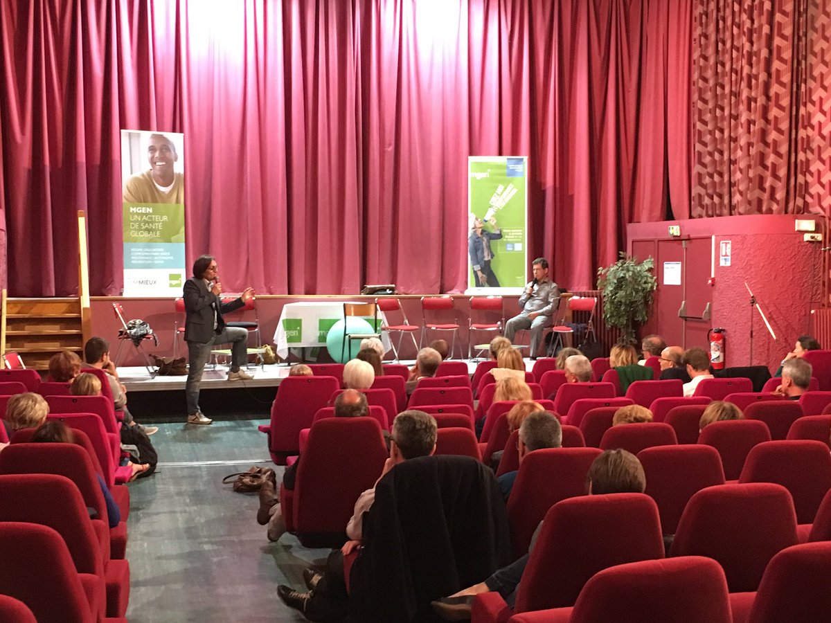 05_mgen's tweet photo. De la prescription à la prévention un autre parcours de soin.. une conférence qui se déroule actuellement à Gap @05_mgen @EChenut @groupe_mgen https://t.co/mfILWKBxer