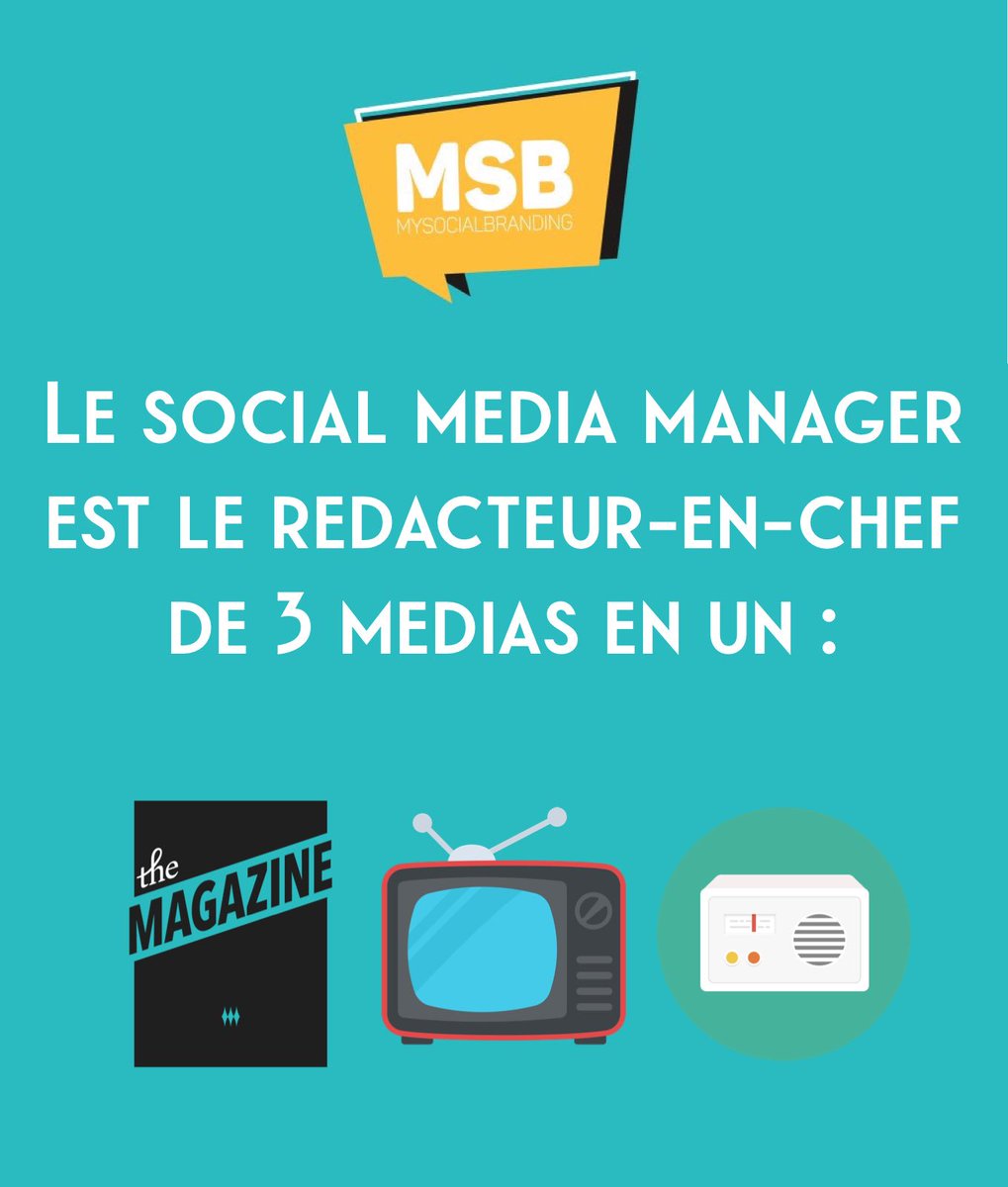 Un #SocialMediaManager doit savoir créer du contenu texte/photo, vidéo et audio !