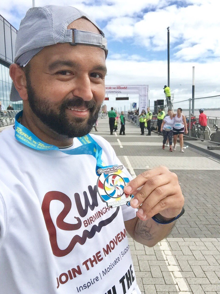 RauulVa's tweet photo. 11th Marathon of 12marathon challenge has been completed yesterday with no injuries 🤞. amazing route #RandRLiverpool #RunBirmingham #sgbbirmingham https://t.co/z75vqamUsb