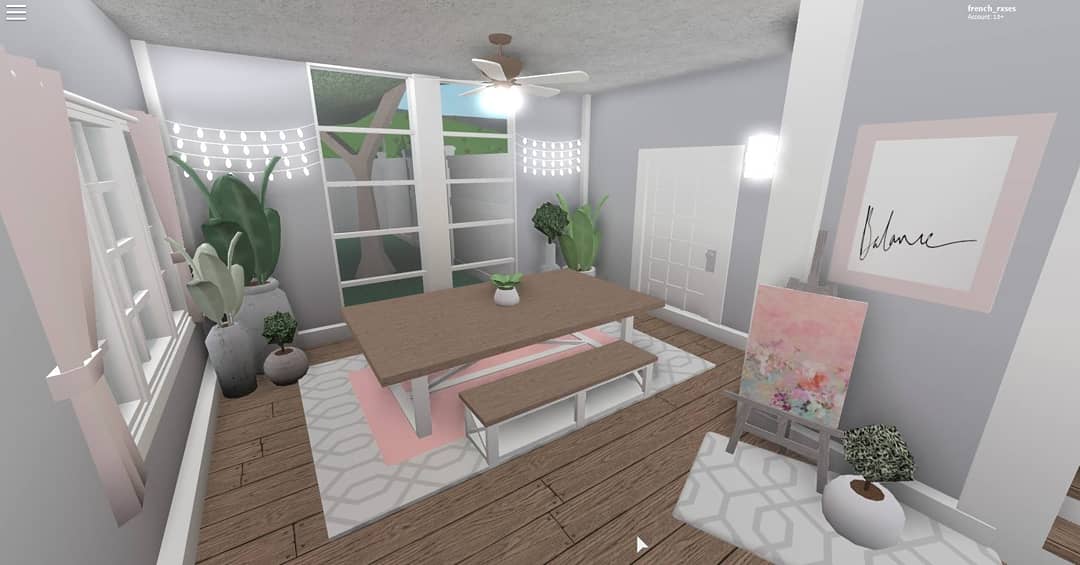 Code Rose On Twitter Cute Dining Room Entrance Pastel Farmhouse 147k Https T Co Xjmpuihlbs Roblox Bloxburg Welcometobloxburg Rbx Coeptus Https T Co A6de0rswa0 - roblox bloxburg picture codes list kawaii