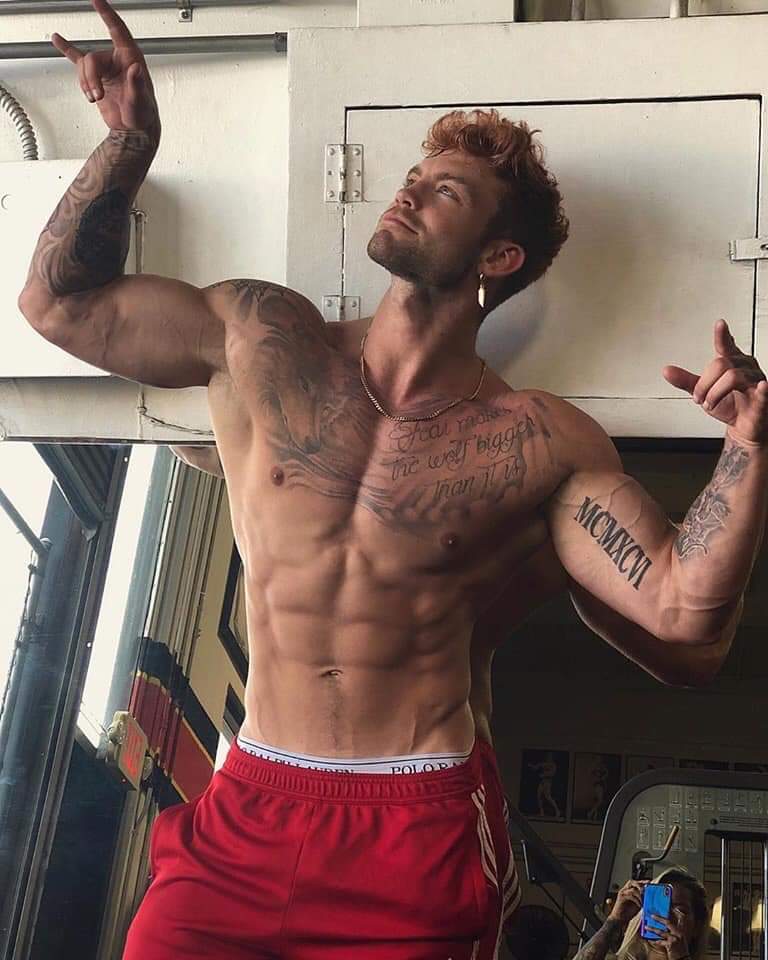 Snack time ❤️ (yes it's Dustin McNeer)