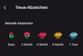 GuardiansYuka's tweet photo. Neue Abzeichen für twitch!
-New badges for twitch!
🌺🌸🌻🌹🥀🌷🌼💐 https://t.co/JPnJh5Ucuo