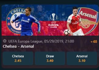 WinsfunOfficial's tweet photo. Tomorrow is the Final of the UEFA Europa League !!
Chelsea - Arsenal
What's your bet ? https://t.co/MSxw0Ge1W5