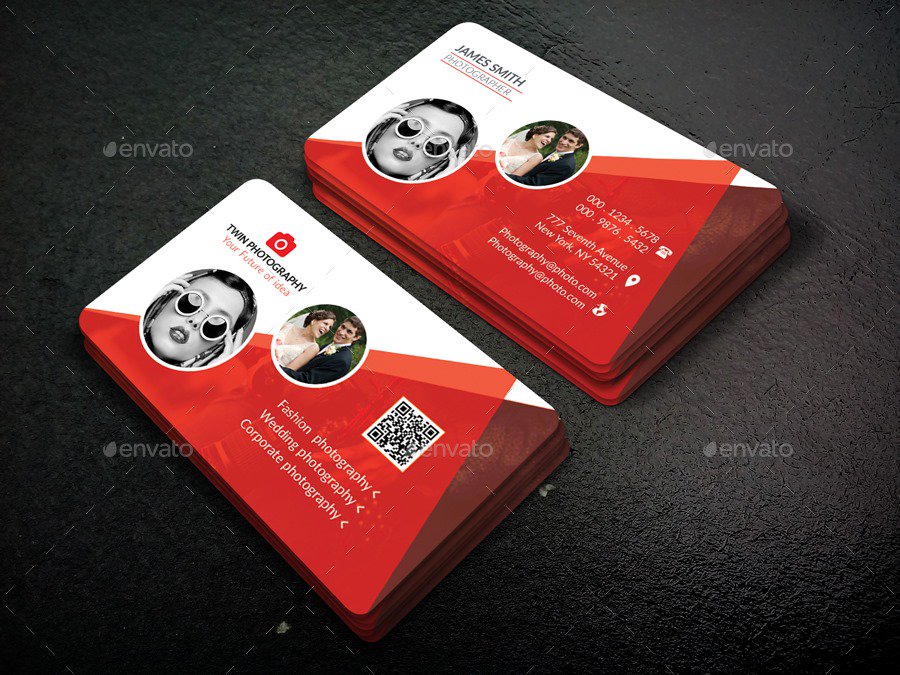 My business card design