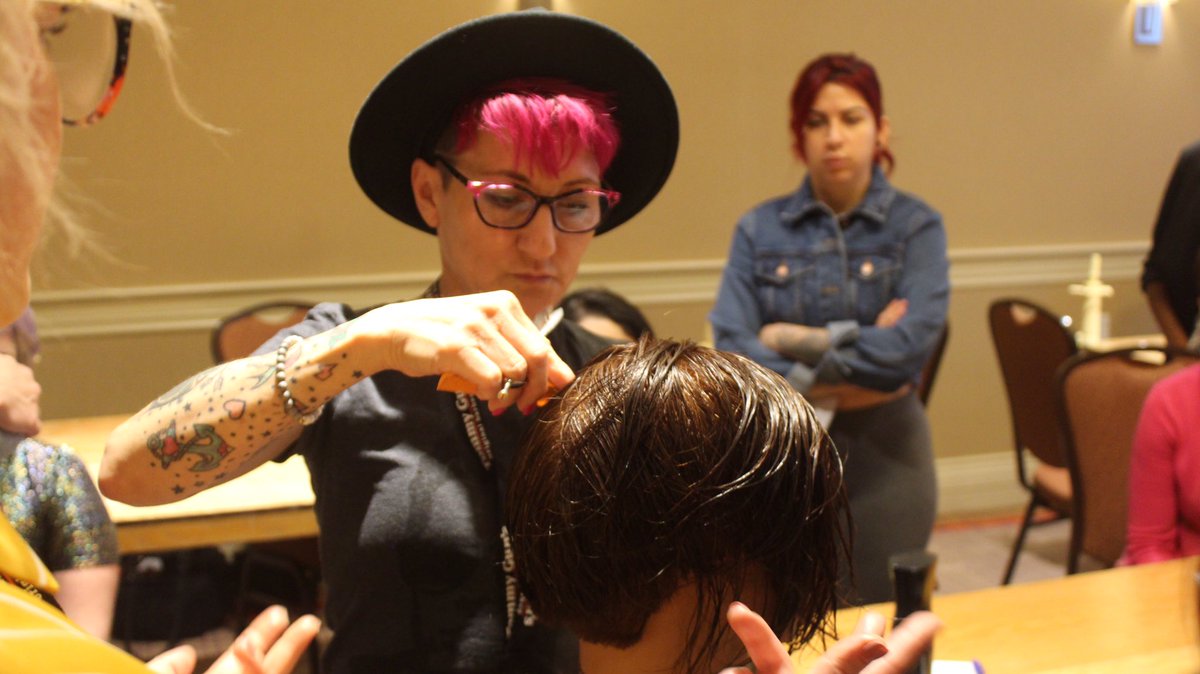TommyGunsBarber's tweet photo. What is the best way to celebrate our 10th #anniversary? LEARNING and sharing this knowledge with our #barbers ππ» And we are very proud to say that we are working with the best #educators and #brands in the world! #TGSummit19 https://t.co/mD4YESowNs