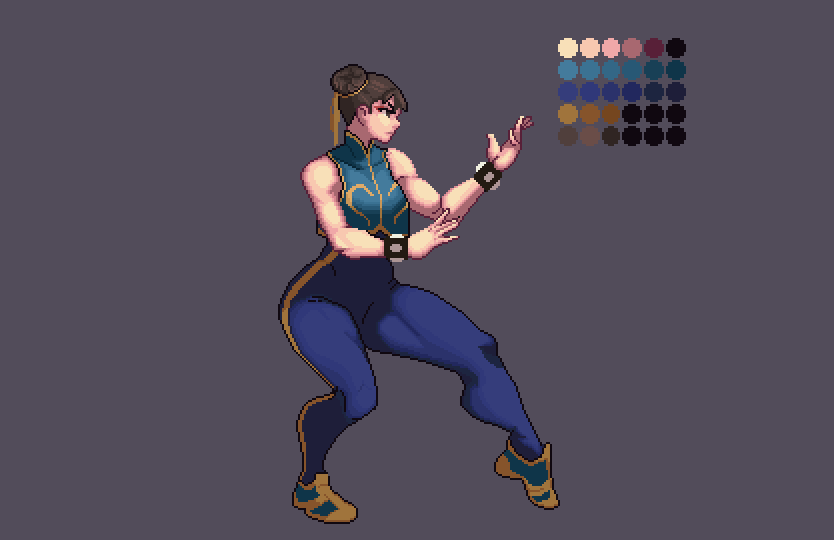 Street-Fighter-II-V-Chun-Li-Screenshot by ShizukaAkechi on DeviantArt