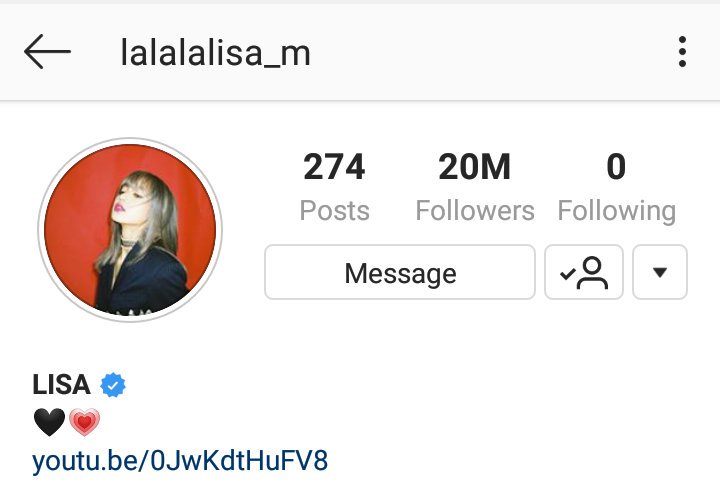 HeyItsMeKei3's tweet photo. Lalisa manoban에 대한 축하와 함께 Instagram에서 2 천만 명의 추종자를 얻을 수있었습니다. 이제 Instagram에서 가장 많은 추종자를 가진 Kpop 아이돌 아티스트가되었습니다.🎉🎉🎊😄😍👌
@ygofficialblink 
#LISA20MPARTY 🎊🎉🎉🤩 https://t.co/Huwjulgnxa