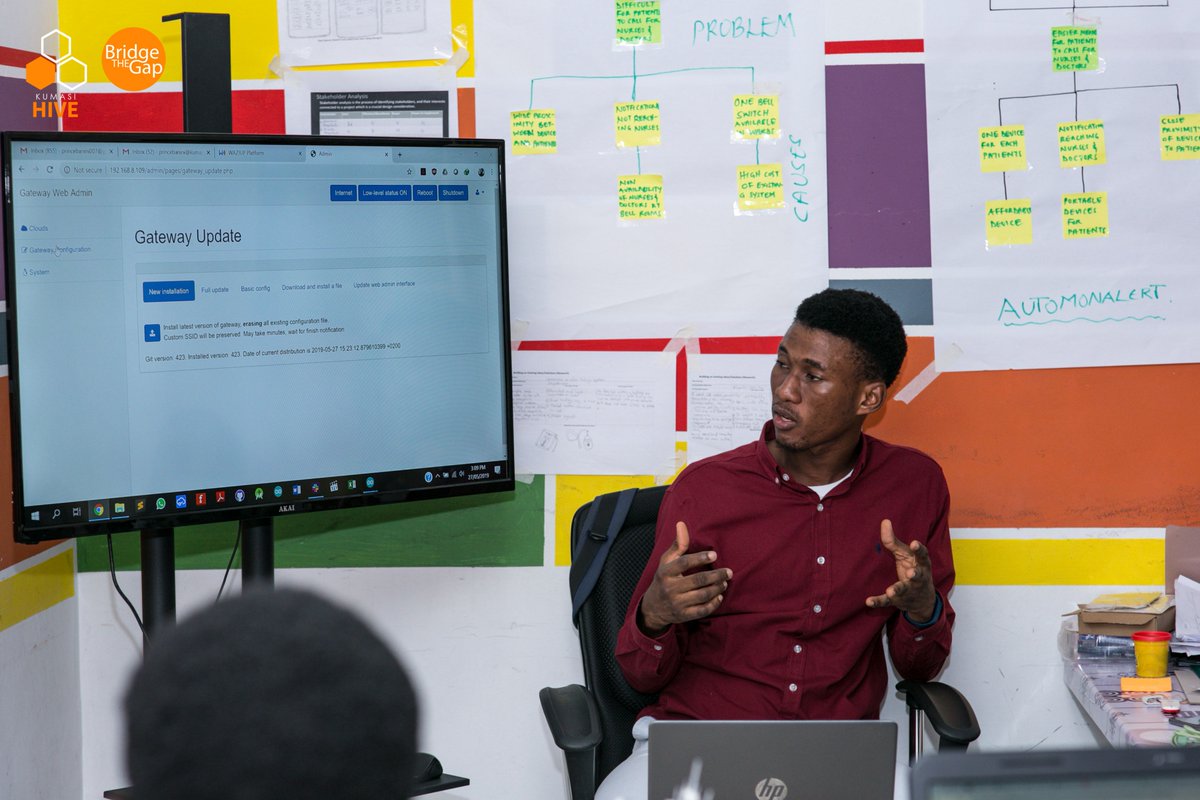 KumasiHive's tweet image. Lessons from our IoT incubation program today dwelt on how to leverage LORA networks to store data and is Raspberry pi for monitoring purposes. There was a visit to exhibit how some devices are used to simulate regular activities.

#HiveTraining #IoT #InternetofThings #Incubation