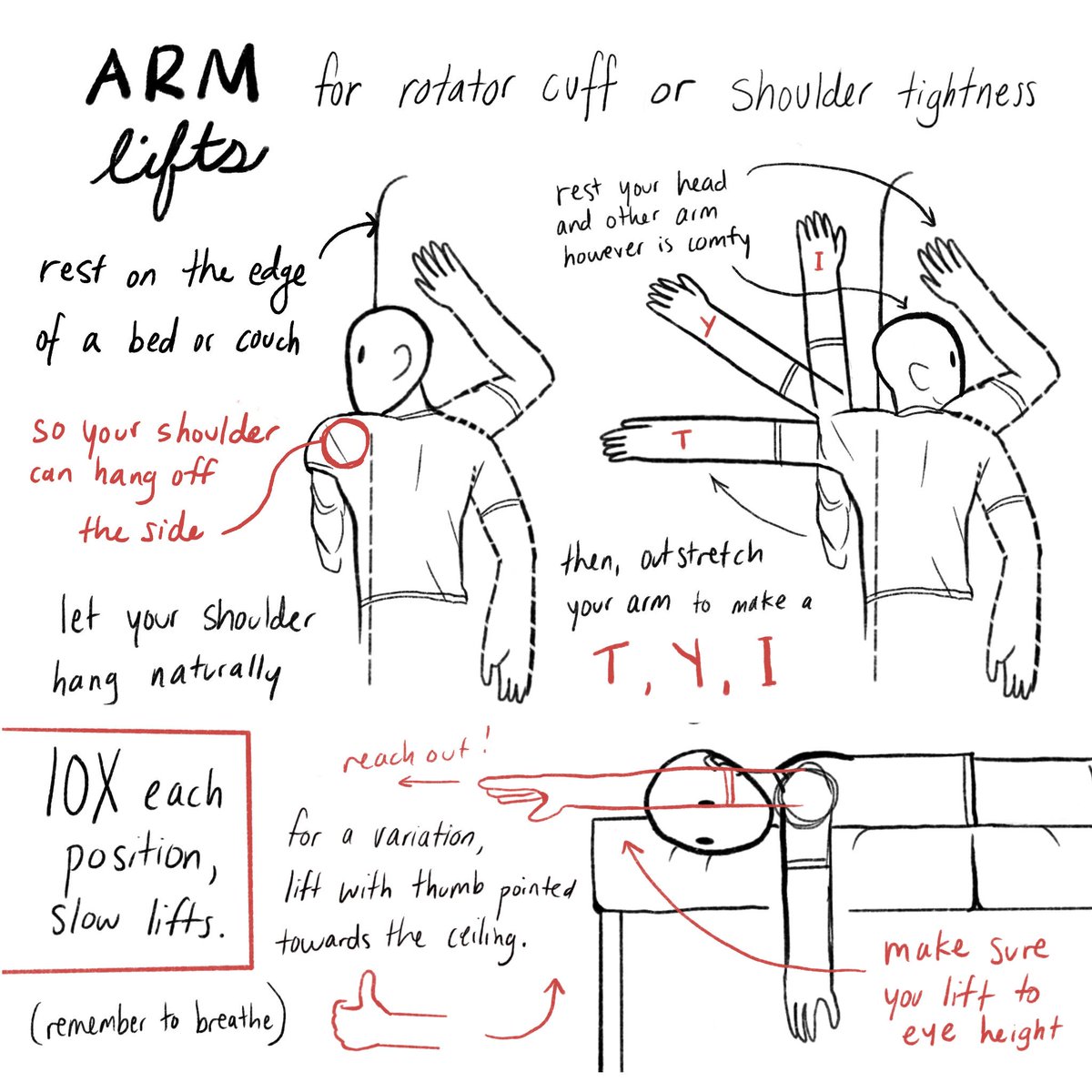 made a new page for myself so I thought I'd share! trying to strengthen those shoulder, neck, and shoulder blades 