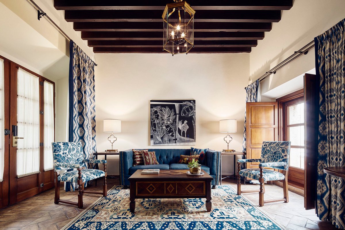 SierraNevadaSMA's tweet photo. Our exquisite rooms, each one unique and rich with history are essential to the Belmond Casa de Sierra Nevada experience. #TheArtofBelmond #SanMigueldeAllende https://t.co/C9OL80rW4I