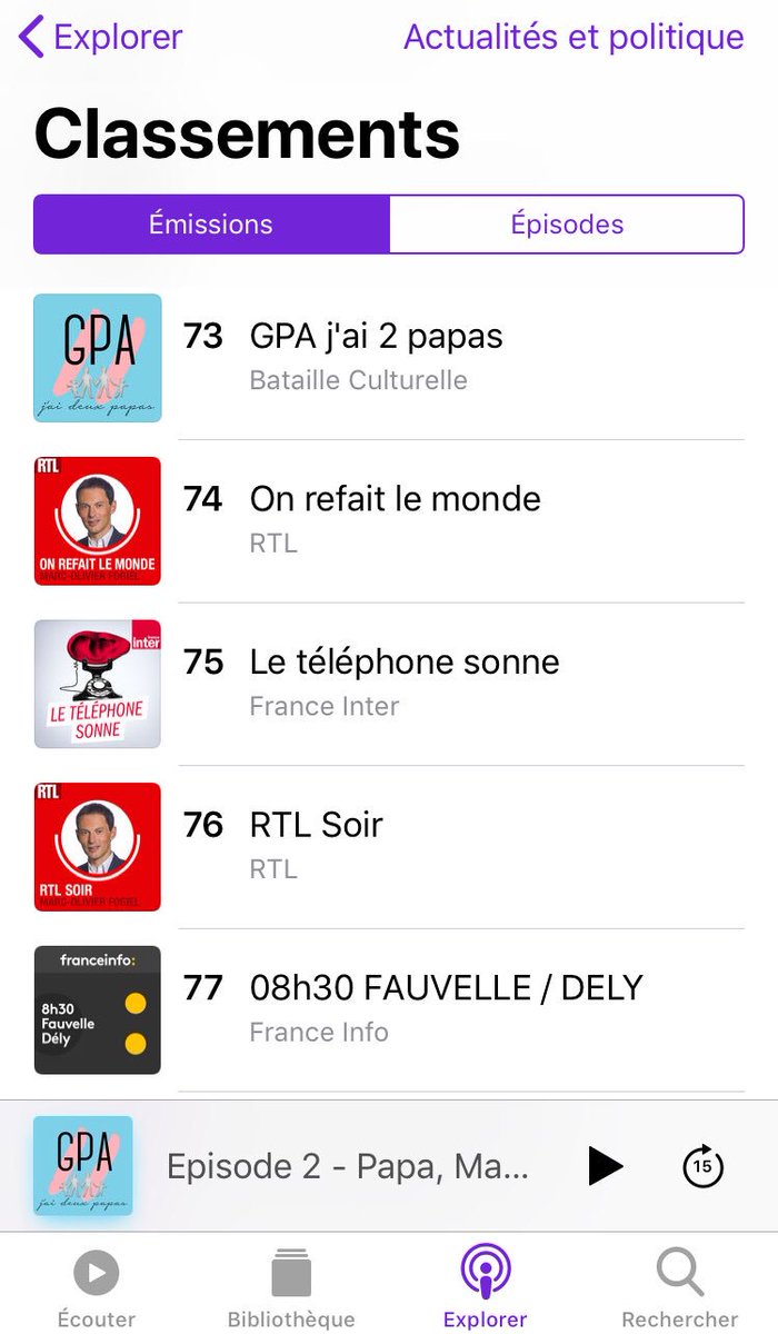 jevousaimeBCP's tweet photo. Merci merci 🙏 🔥😘 continuez à écouter #G2Papas, à vous abonner et à mettre des ⭐️ sur https://t.co/wbWPM9Y20d https://t.co/HvcgMIZEmN