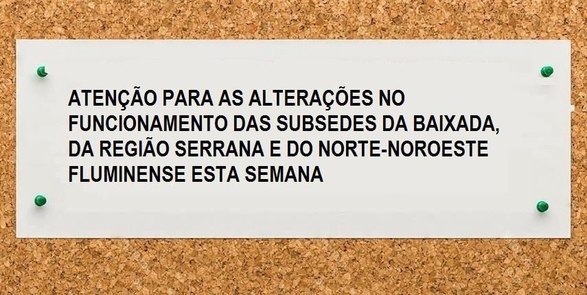 crprj's tweet photo. Alterações no funcionamento das Subsedes Baixada, Região Serrana e Norte-Noroeste
Confira: https://t.co/mW2g72ujbU
#CrprjInforma #Psicologia https://t.co/MrI3o5PvJY