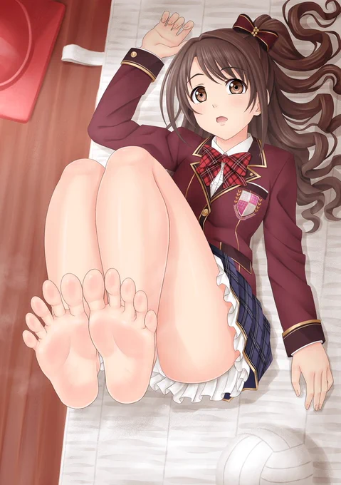 リクエストしていただきました。

#ドMASTERの展覧会 #デレマス #島村卯月 #足裏 