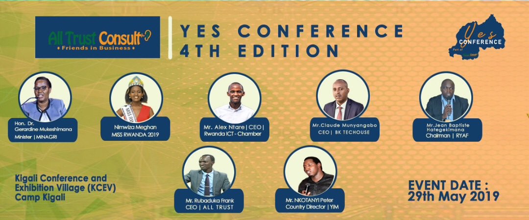 ryaf_agribiz's tweet image. #YESCONFERENCE REGISTRATION NOW OPEN! Register now for annual conference happening in Kigali, Rwanda. 
29th May 2019! at #KCEV 8h:00AM
➡️Engaging youth in agripreneurship .➡️ 300 keynote speakers, panelists &amp;amp; moderators in 15 sessions ➡️..and so much more.
eventbrite.co.uk/e/yes-conferen…