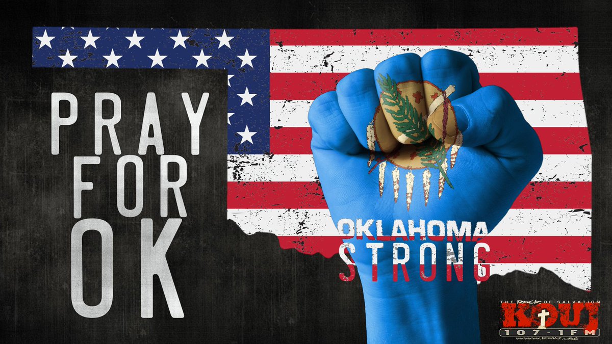 1071_Kouj's tweet photo. PRAY FOR OK! Oklahoma is Strong! 107.1 KOUJ is praying for everyone affected by the storms & asking you to join us in praying for Oklahoma! ❤️🙏💙
#prayforok #oklahomastrong #oklahoma #1071kouj #kouj https://t.co/mdIQry0xa3
