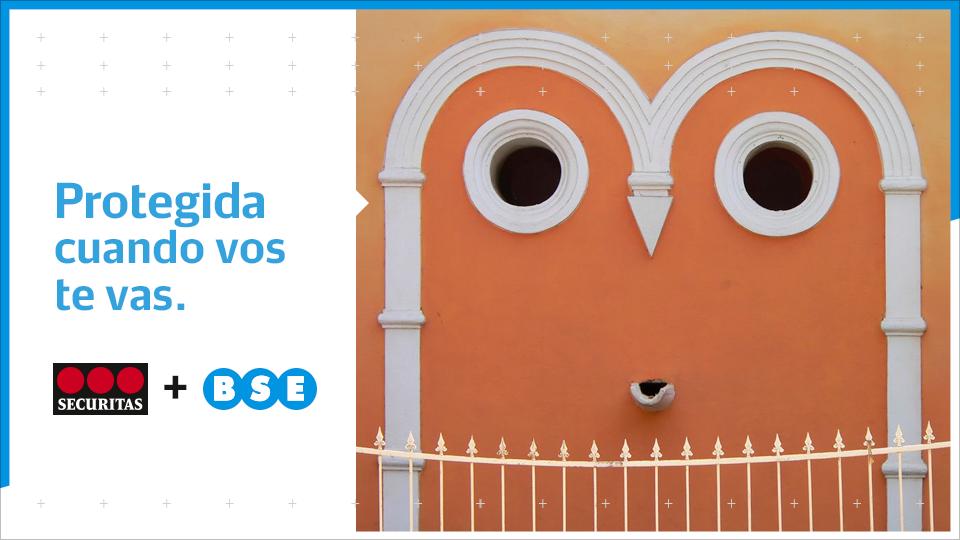 ¡Dejá la casa sola, tranquilo! 🙌 Porque a la tranquilidad que te ofrecemos siempre, le sumamos el respaldo del <a href="/bseuruguay/">BSE</a> 😉. ¿El beneficio? Contratando los planes de protección, ¡tenés seguro contra hurto e incendio, sin costo! 👌
