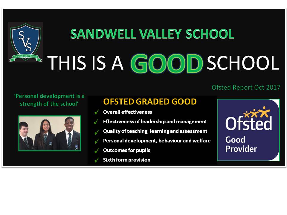 Sandwell Valley School provides education and training for young people and adults from the ages of 11 years upwards.