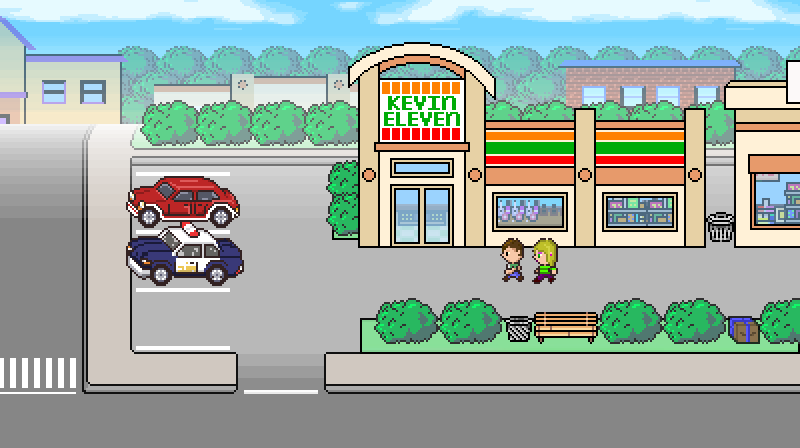 OtosanGame's tweet photo. Grab some snacks at the corner store
#pixelart #indiedev #newSNESmusic #SixEngine https://t.co/yoWvX3Z43P