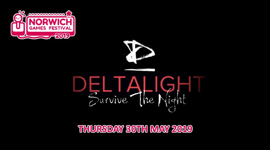 Tambilin's tweet photo. Check out the fun @NorwichGFest this week @TheForumNorwich! 🎮Come play my multiplayer arena game DELTALIGHT: Survive The Night on Thursday 30th May 2019! 👨⚔️#NGF19 https://t.co/KQI5UC2cOy