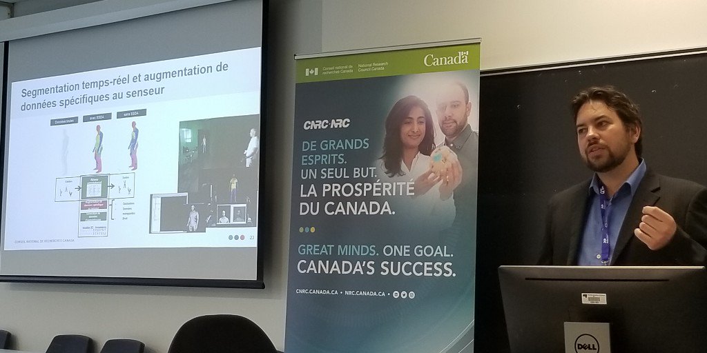 CNRC_NRC's tweet photo. Comme d’autres types d’#IA, la #visionique est à l’avant-garde de la recherche actuelle dans des secteurs comme l’automatisation industrielle, la robotique, l’inspection, la métrologie et les véhicules autonomes #AcfasCNRC #AcfasC210 #TechNumériquesCNRC https://t.co/VsR8yhlWKP