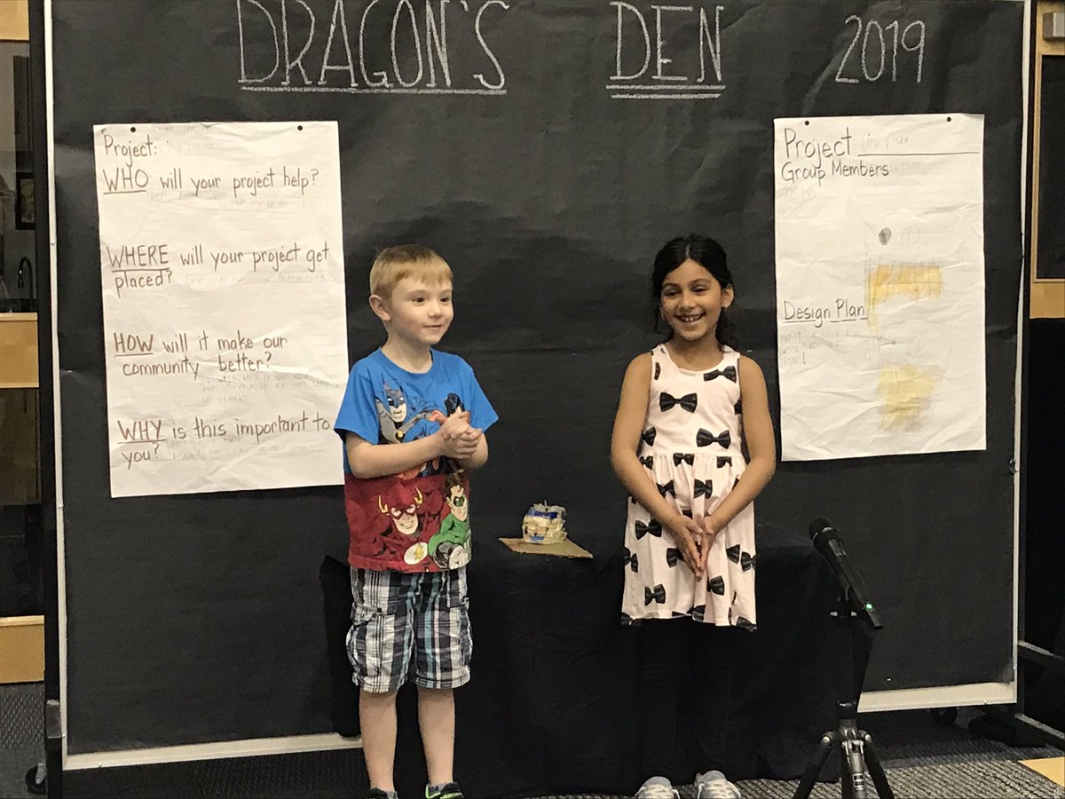 JenFriske's tweet photo. Design 8 - bird feeder. “We want the birds to have somewhere to eat, because sometimes gardeners don’t like when birds eat their garden or their worms” Designers deliberate as the dragon’s deliberate, &amp; clapping as results come in. APPROVED!#innovatorsCAN #rvsed #prairiewaters https://t.co/wDM4Lcwkwu