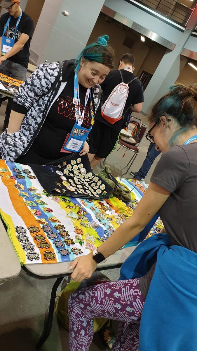 NBernaAslan's tweet photo. It was a privilege to witness my #DestinationImagination students’ learning journey at the #GlobalFinals19 #DestinationDragons #GameOn #creativity #problemsolving #idodi #pintrading @IDODI https://t.co/s8TRLVoIvj