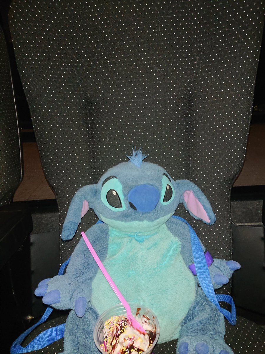 TravelsStitch's tweet photo. @cineworld I'm back! This time it's #Secretlifeofpets2 got to check out my cuteness competition! I got ice cream too! https://t.co/NG86AjfIIO