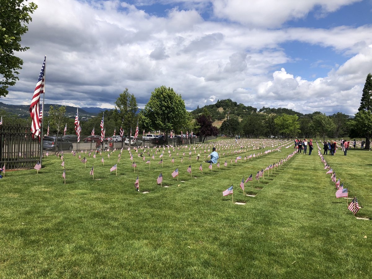 This Memorial Day photo feels intrusive.  But it’s important to remember each of these markers represents a real person.