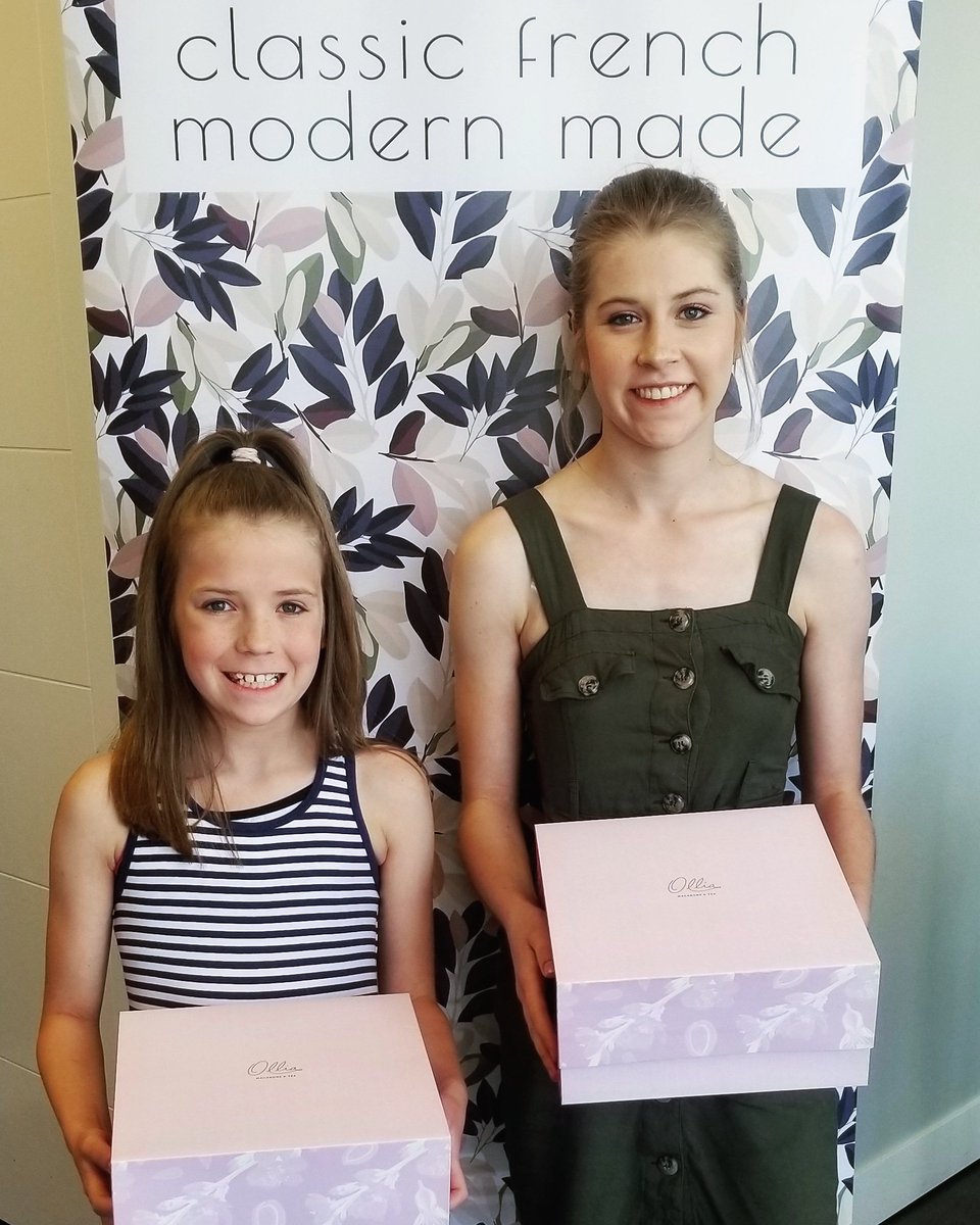 The 'B' girls are mastering the macaron! Did you know <a href="/ByOllia/">Ollia Macarons & Tea</a> offers classes in #YYC and now also in #YEG? Visit byollia.com/classes for more info #ExploreEdmonton