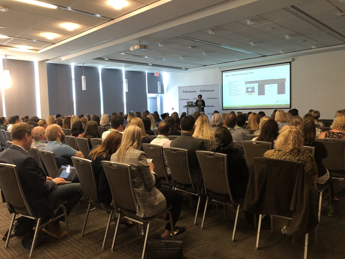 cherylmanmohan's tweet image. Productivity Tips for QBO and QBOA with @MavenBkkg. It’s a full house! She’ll be delivering it again at 2:15. Don’t miss it!
#GetConnectedEdm
@QuickBooksCA @IntuitAcctsCA @intuitcanada