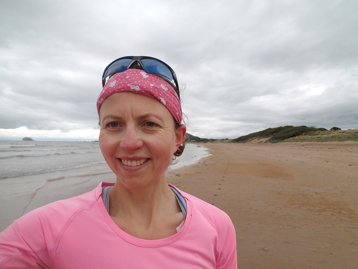 MumblesUK's tweet photo. Running along the beach at Yellowcraigs this morning #onetickedoffthebucketlist https://t.co/QxiQcgcNic
