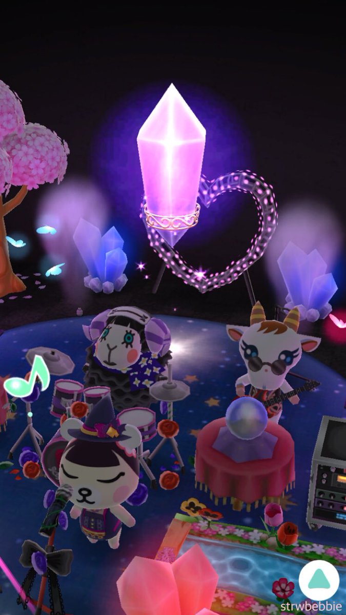 strwbebbie's tweet photo. nooo the hashtag event ended 😔 i rly like this setup regardless tho hehe it’s my witchy girl gang!! #ACPCBand #acpc -🌸 https://t.co/yqqZxVzBSe