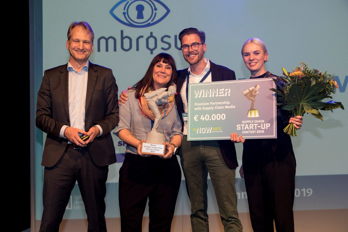 Thrilled and proud to win the 2nd  European Supply Chain Start-up Contest! Thank you <a href="/SCMediaTalks/">SupplyChainMedia</a> for organising the #inNOWvateSupplyChainevent circular-iq.com/nl/circular-iq…