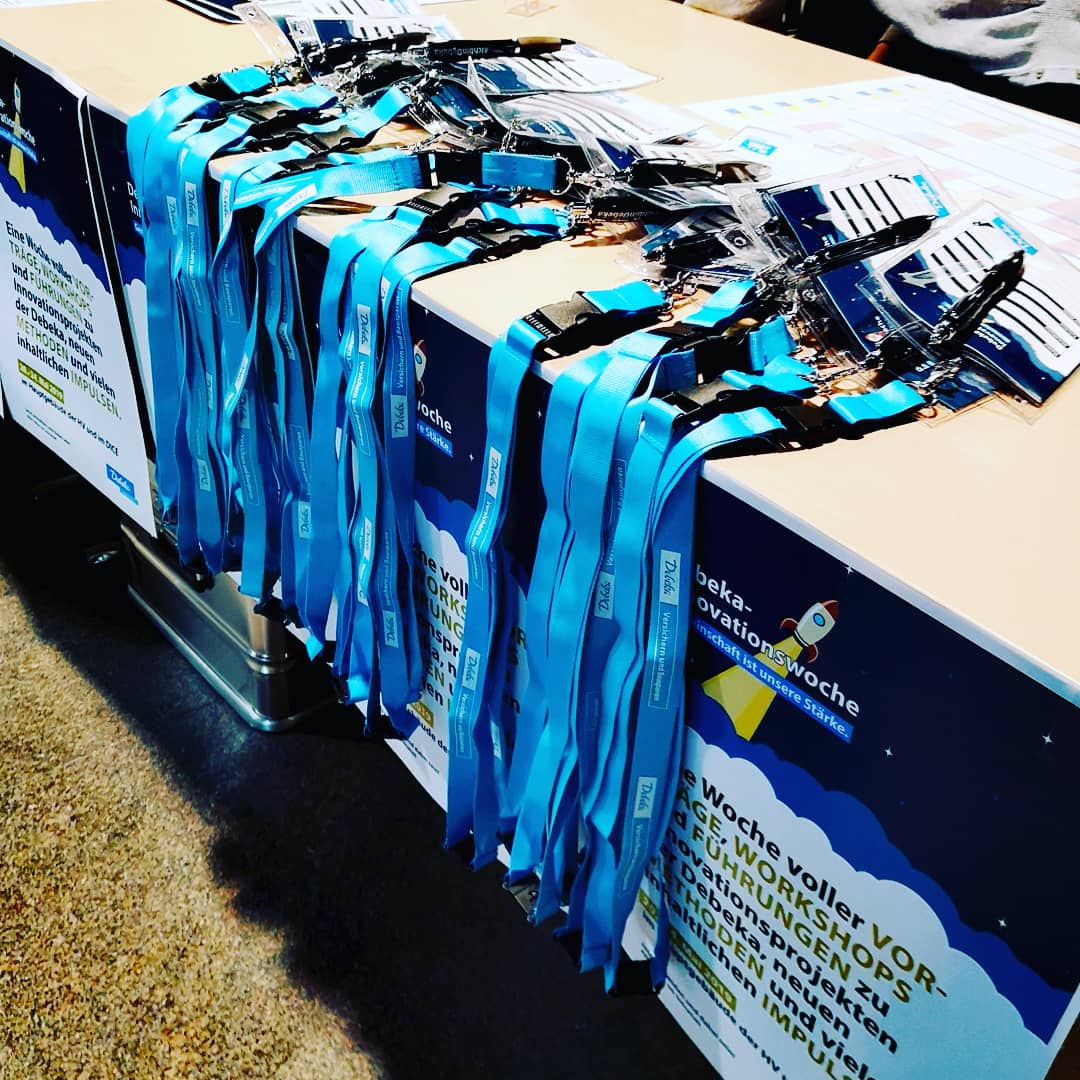 DICE_TeresaL's tweet photo. Vom 20.-24.05.2019 fand die #debeka #innowoche19 mit 156 Sessions und 1280 Teilnehmer statt. Eine ganz besondere Atmosphäre lag in der Luft. Energiegeladen, motiviert, neugierig, veränderungsgewillt. #innovation #jointheinnovation #ichbindebeka #businessmotivation #culturechange https://t.co/lquu7SmmGB