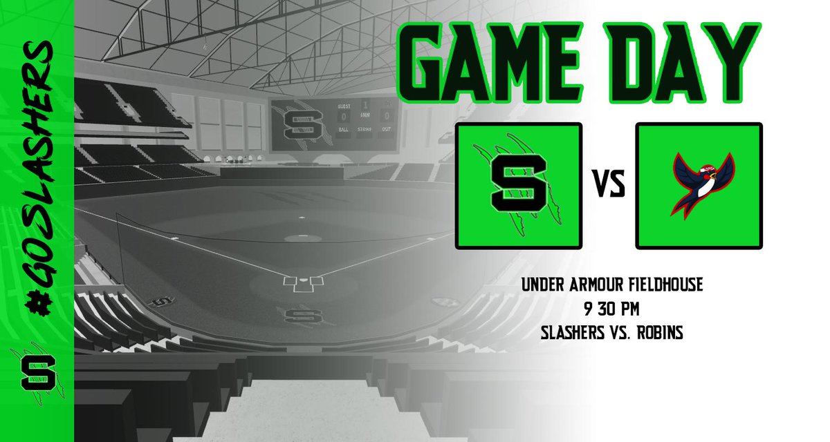SAC_Slashers's tweet photo. Slashers take on the Tokyo Robins tonight at 9:30 pm. Happy Memorial Day! #GoSlashers https://t.co/vn7CHcOIRZ