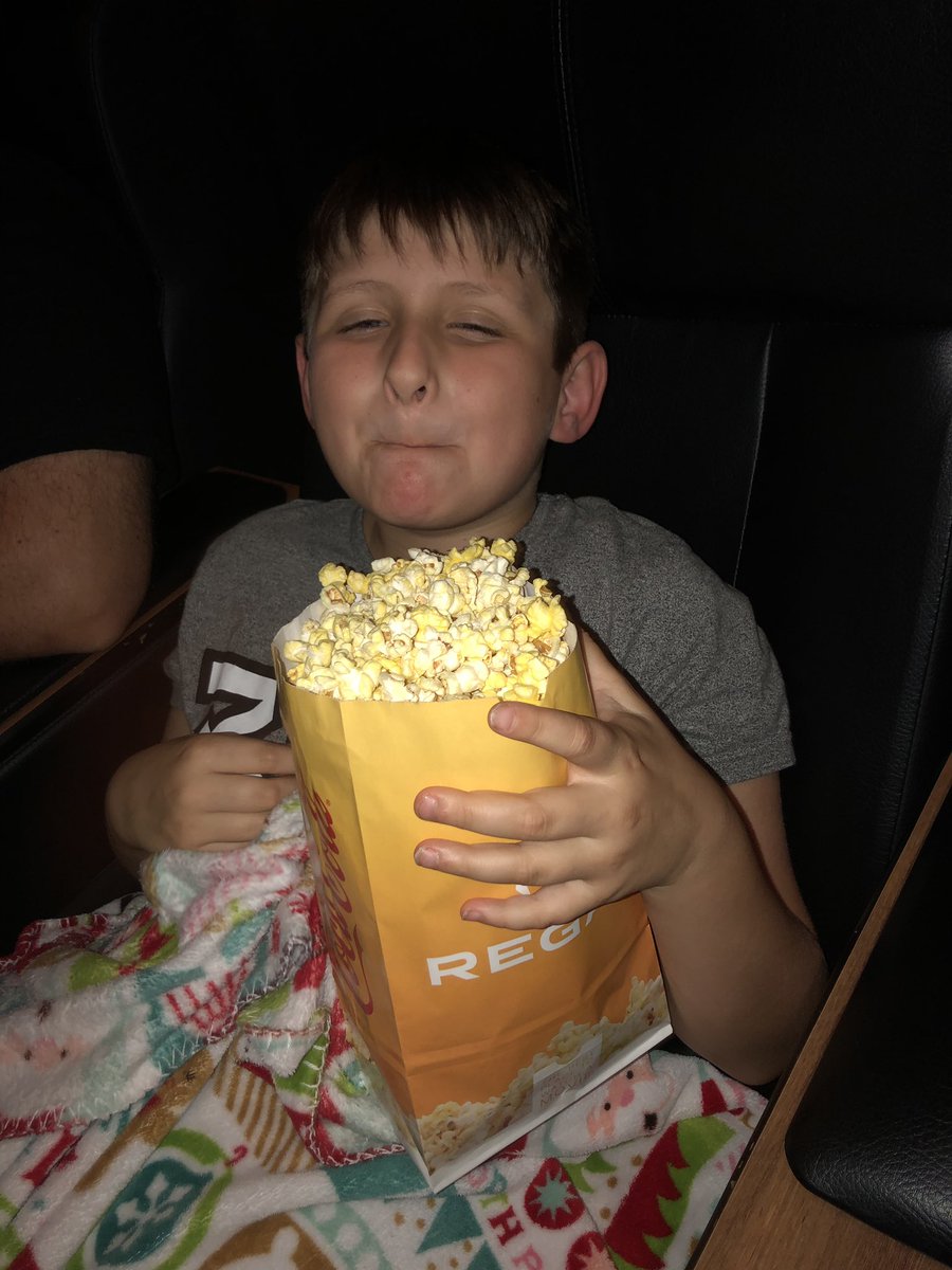 margieshard's tweet photo. At #Pokemon ... someone is happy and excited ... #movienight https://t.co/KMhdbPYa94