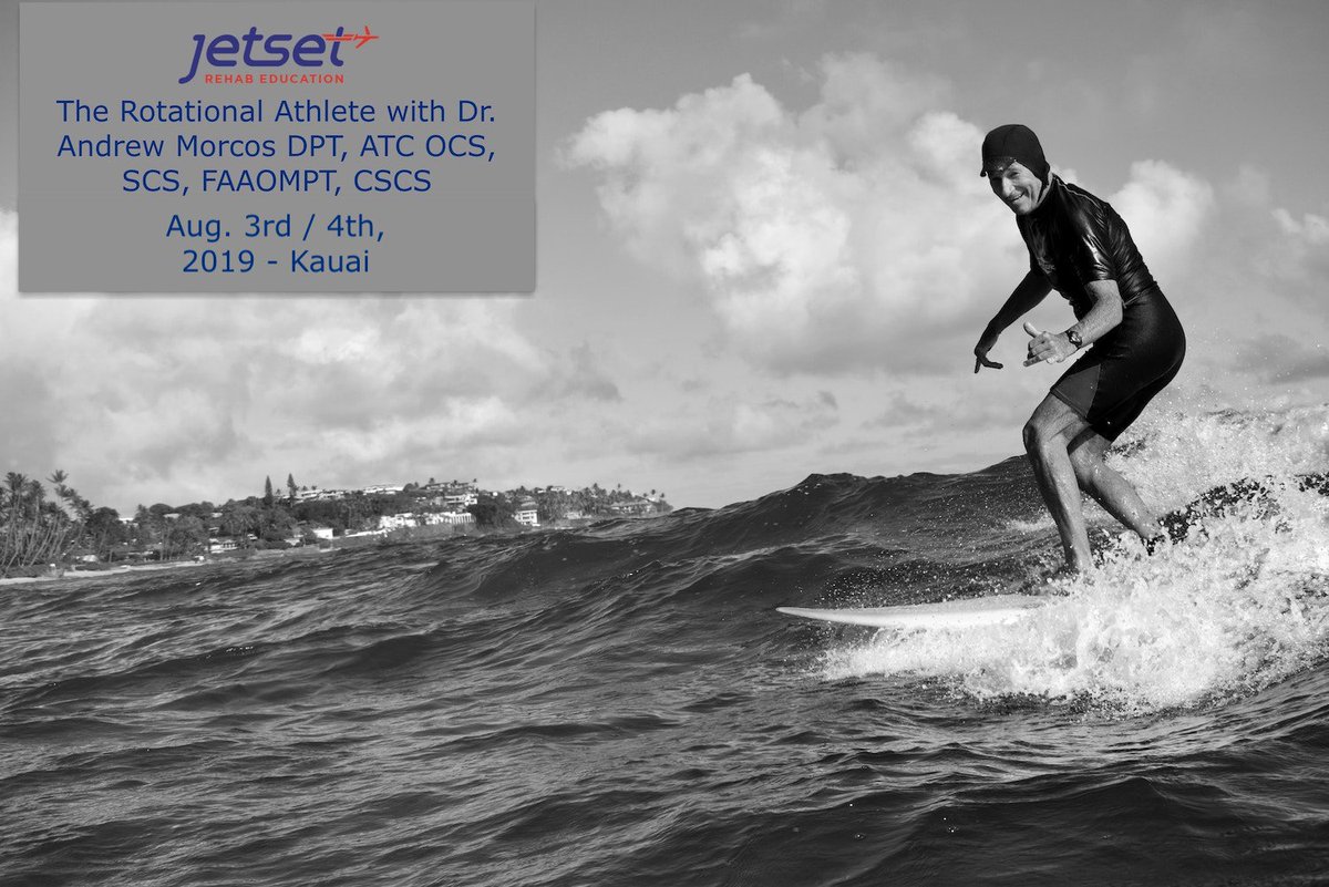 JetSetEducation's tweet photo. Summer's here! Looking for some great con ed in Hawaii? Catch a ride with Us!.....spaces still available.....https://t.co/2MZiququo8
#DPT #ATC #OCS #SCS #Conedgoals #HAPTA #APTA #PTconed https://t.co/WywFyTOXLt