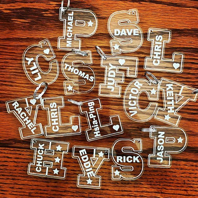 uniqkool's tweet image. Proud to introduce these #customkeychain #personalizedgifts with #monogramkeychain.  Last name initial cutout encasing the first name. #smallbizlove #2019graduate #madeinaz #bdaygifts #teamgifts #momblogging #uniqkool #uniquegifts bit.ly/2Qvj8FZ