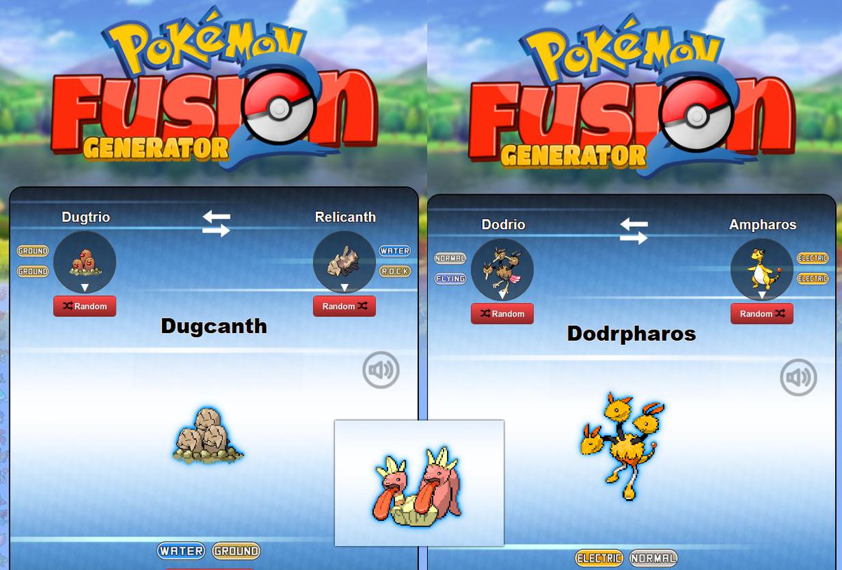 faktor Bemærk venligst sejr PokeFusion Generator Twitterren: "Pokemon with multiple faces will now have  multiple faces changed including Kangaskan! #pokefusion #pokemon #fusion  https://t.co/QxGmzb6OvH" / Twitter