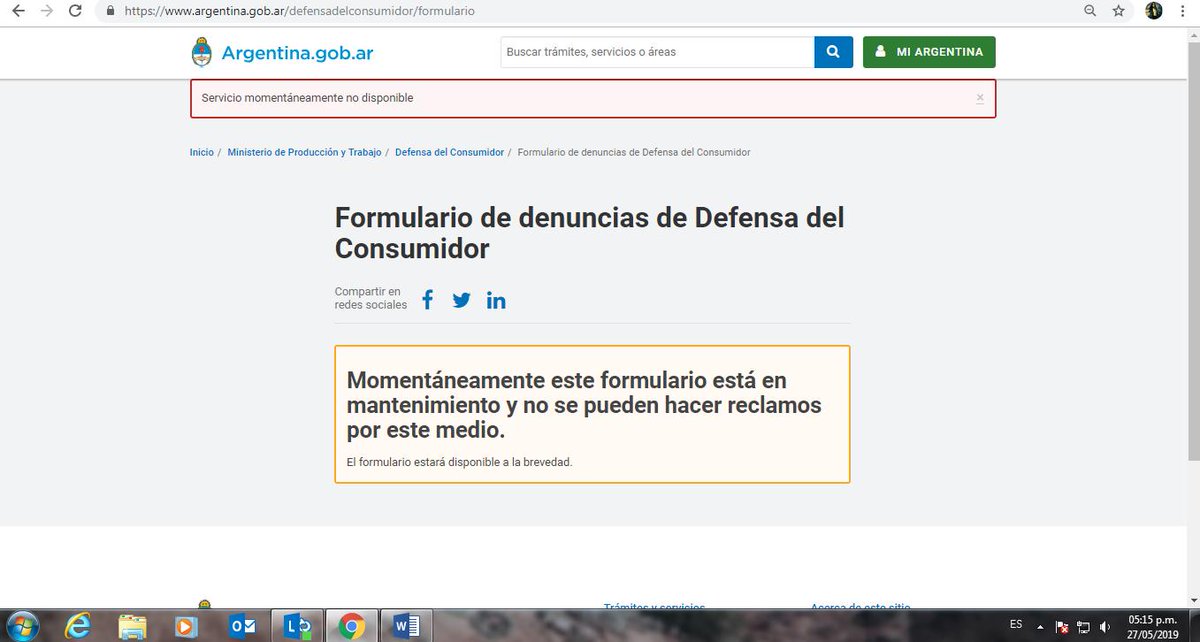 CDaffonchio's tweet photo. @DNDConsumidor ayuuudaaa no anda la página web para iniciar los reclamos 😞se me ha borrado toda la información https://t.co/EiEHJYiuFZ