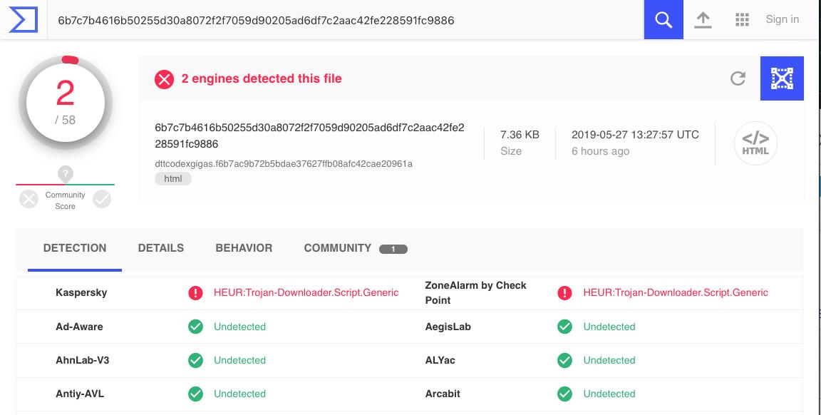 nextronsystems's tweet photo. Interesting #Squiblydoo obfuscated SCT (with errors) drops Formbook malware

VT
https://t.co/8kraa5tlX1

HA - SCT Analysis (has errors)
https://t.co/IO76u9ethL

AnyRun - Dropper Analysis
https://t.co/YNUGp7sQfP https://t.co/Dnuqwhs7KG