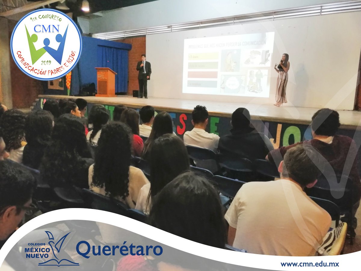 cmneduoficial's tweet image. Contáctanos: cmn.edu.mx
Los alumnos de 6.º del SCMN Campus Querétaro, junto con su profesor de Formación en Valores, Alejandro Lerdo de Tejada, organizaron el “I Congreso Hijos a Padres” con gran éxito.
#cmnoficial #SCMN
