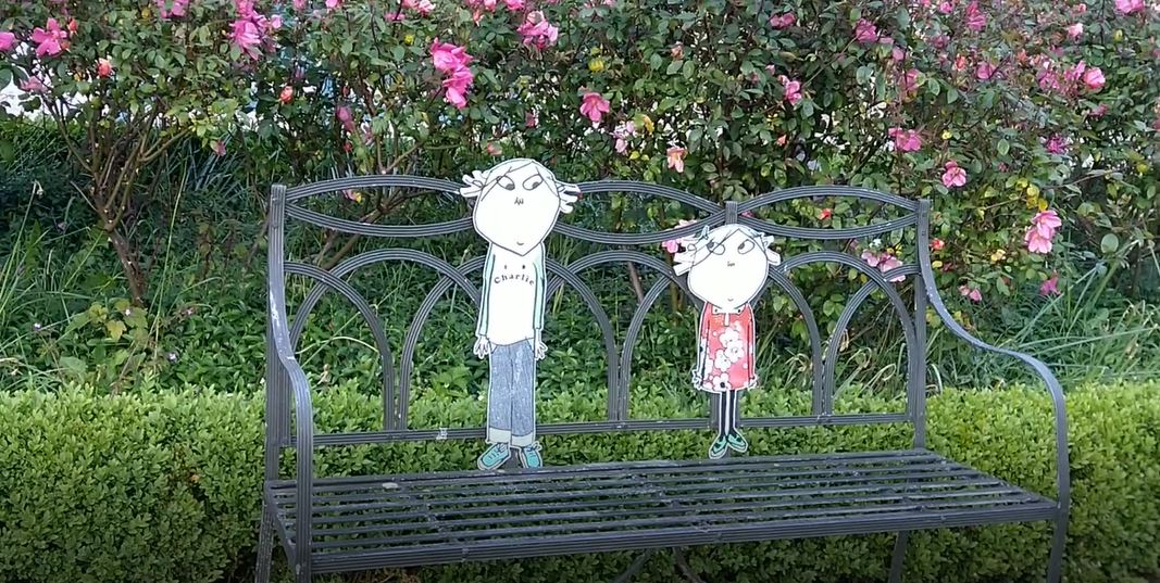 Mary Poppins takes flight, Charlie and Lola in the garden and a rare  appearance of Lauren Child's dolls' house at beautiful Holburne Museum in Bath. Follow the trail and find surprises from Lauren's  books throughout the lovely garden.