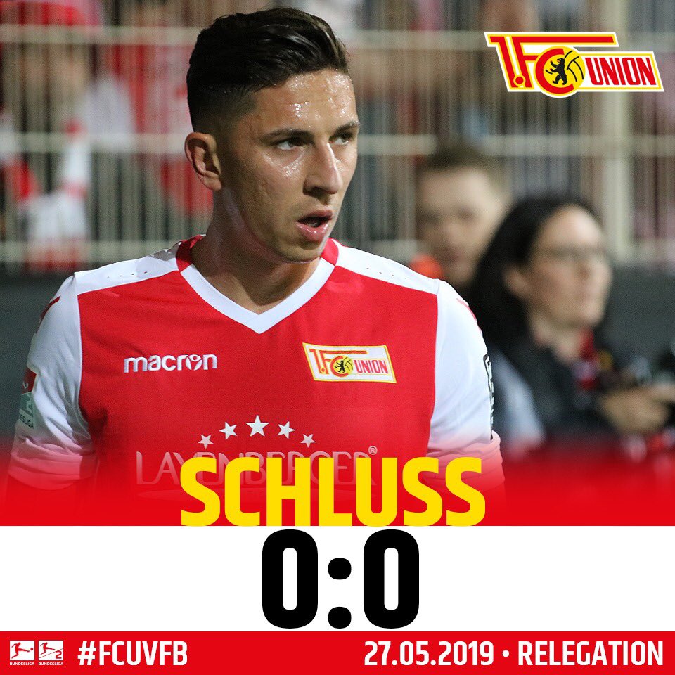 fcunion's tweet photo. 💯Aufstieg!!! #fcunion #FCUVFB 🔴⚪️ https://t.co/sCgIBPV4oK