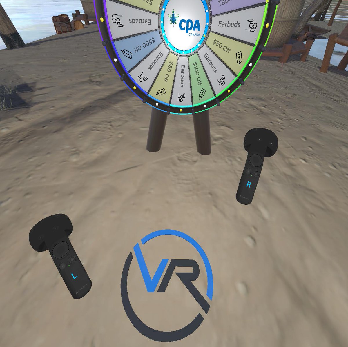 vrvisioninc's tweet photo. VR Vision Inc is pleased to announce that we developed a custom #VirtualReality #PrizeWheel for our client @CPAcanada for their National Technology Forum 2019 at Westin Harbour Castle, Toronto 🇨🇦 @WestinToronto #CustomVRApplicationByVRVisionInc #CPAPrizeWheel #HTCViveFocusPlus https://t.co/uH7fHhwN52