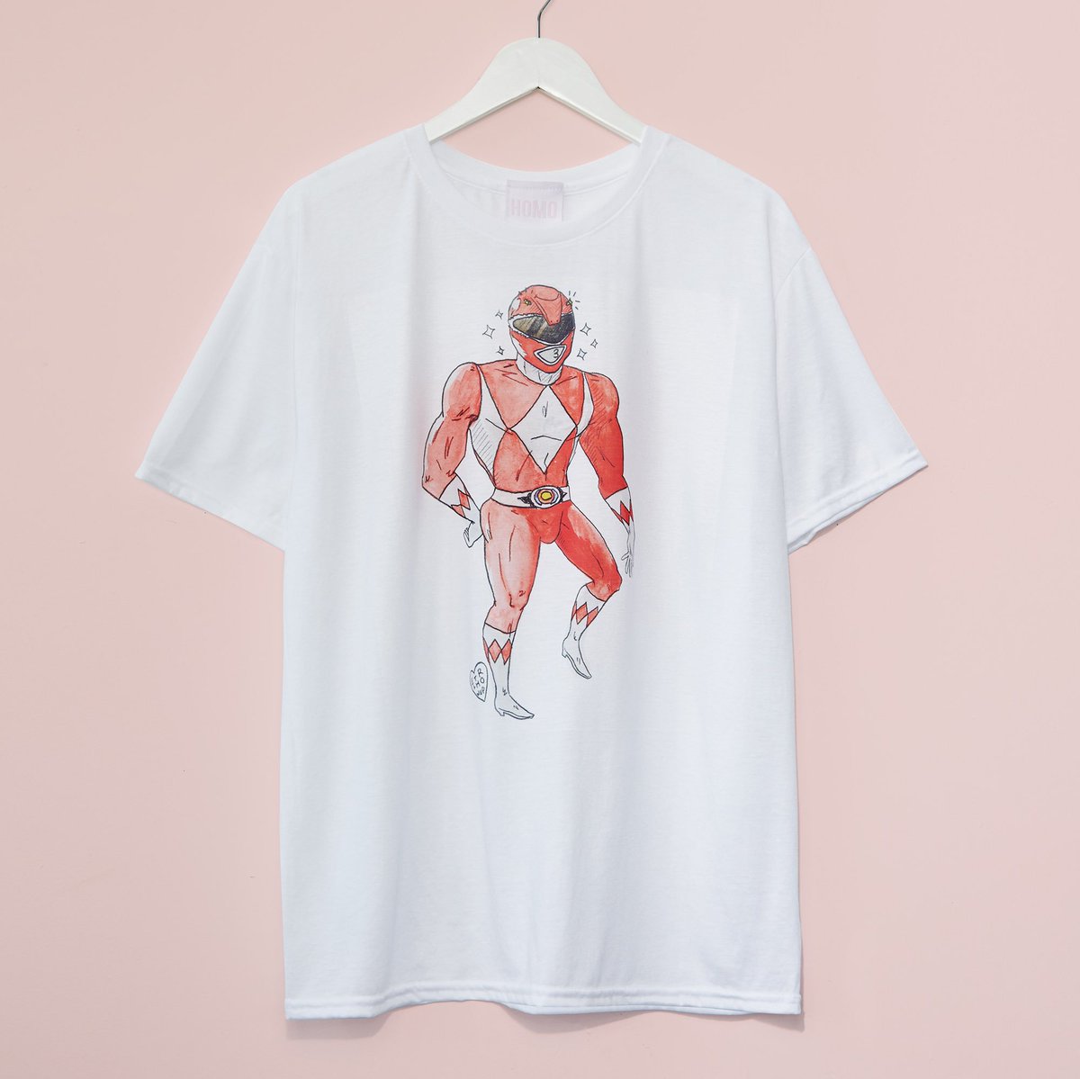 HomoLondon's tweet photo. Feeling extra cute in our new #elthrowup sassy #RedRanger & fierce #Megazord tees! Available to buy on our Etsy store now. Link in bio π―ββοΈ#mightymorthingpowerrangers https://t.co/a94MlwCahw