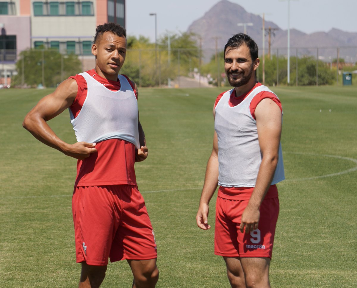 FCTucson's tweet photo. Arizona ☀️ makes us happy 😁

#ItStartsinTUCSON https://t.co/UmZ9AA36sV