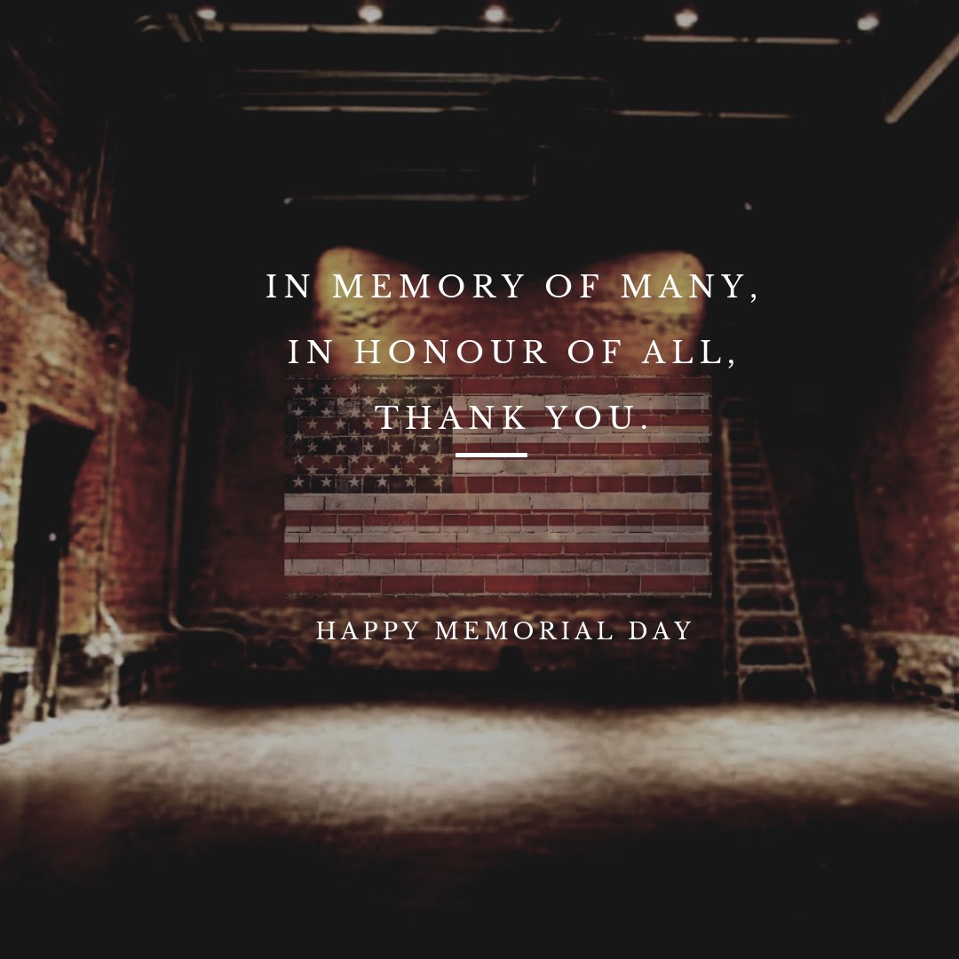 🍒 Happy Memorial Day from all of us at Cherry Lane Theatre! . . #cherrylanetheatre #memorialday #offbroadway #theatre #happymemorialday #memorialday🇺🇸 #veterans #service #america #thearts #thankyou #honor #grateful #weremember #community #nyc